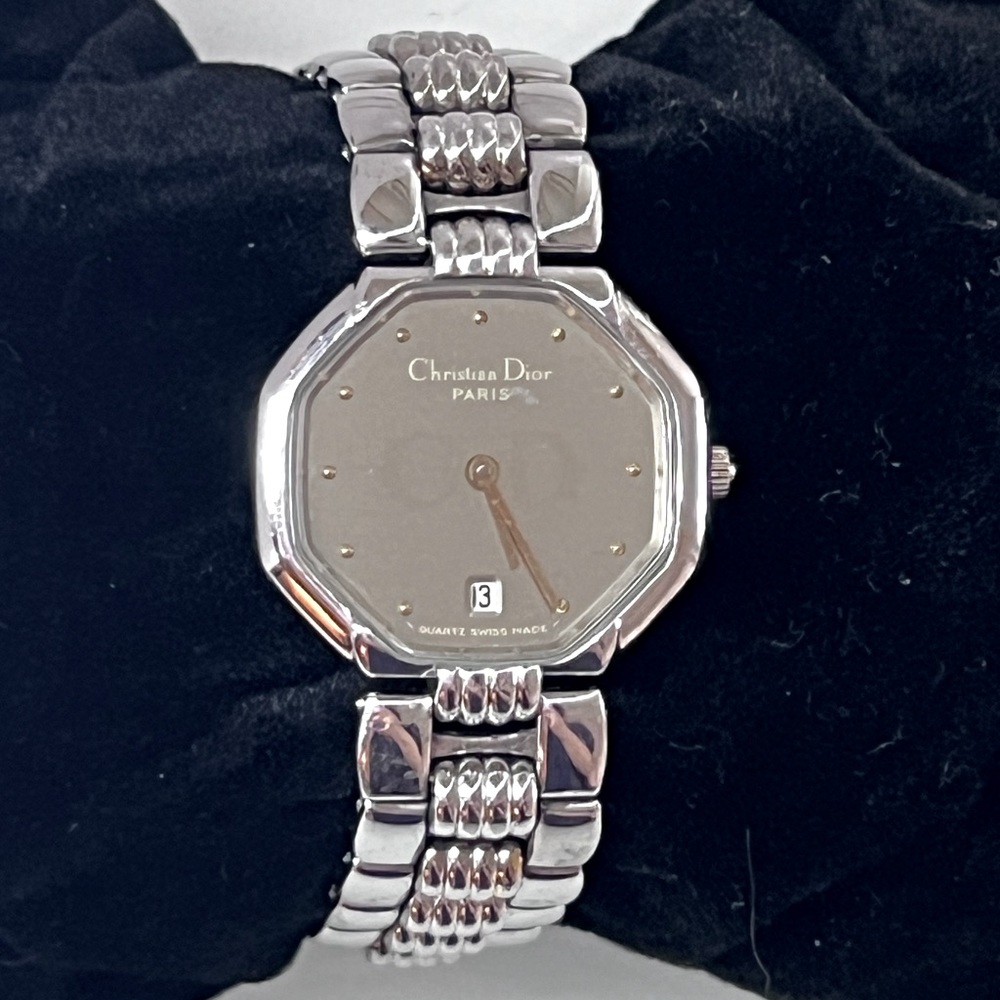 Authentic Christian Dior Octagon Watch
